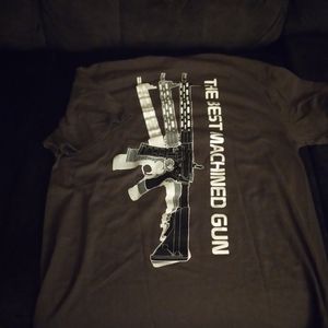 Machine Gun T Shirt sz lg